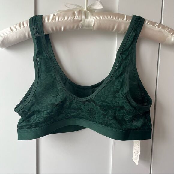 Aerie‎ SMOOTHEZ Lace Scoop Bralette small NWT - Picture 5 of 6